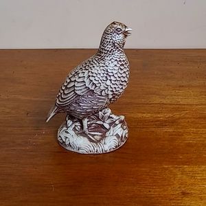 Vintage 1965 Seymour quail figure.
